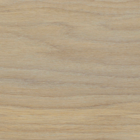 Rubio Monocoat 2C Oil Plus Cornsilk applied to white oak color swatch.