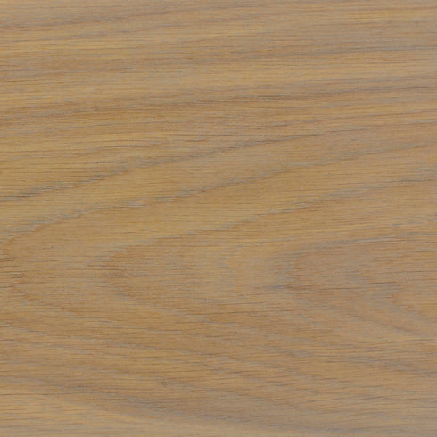 Rubio Monocoat 2C Oil Plus Mud Light applied to white oak color swatch.