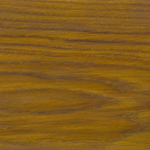 Rubio Monocoat 2C Oil Plus Olive applied to white oak color swatch.