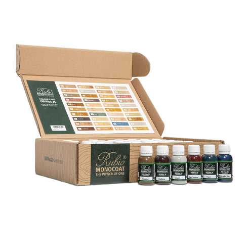 Rubio Monocoat Oil Plus Sample Set - 20ml