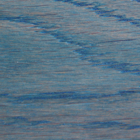 Rubio Monocoat 2C Oil Plus Saphire applied to white oak color swatch.