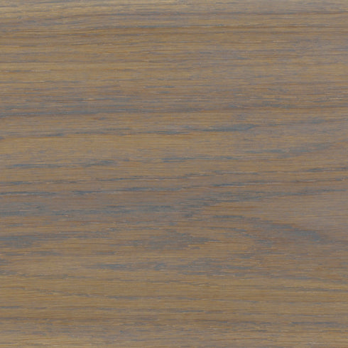 Rubio Monocoat 2C Oil Plus Slate Grey applied to white oak color swatch.