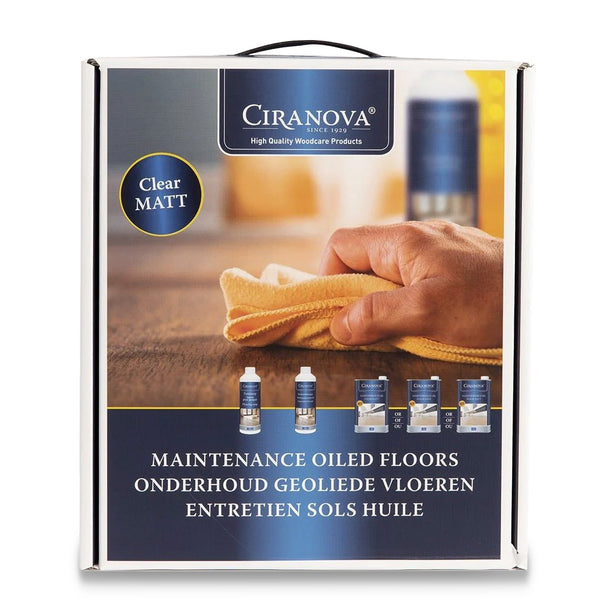 Ciranova Maintenance Kit for oil finished floors.