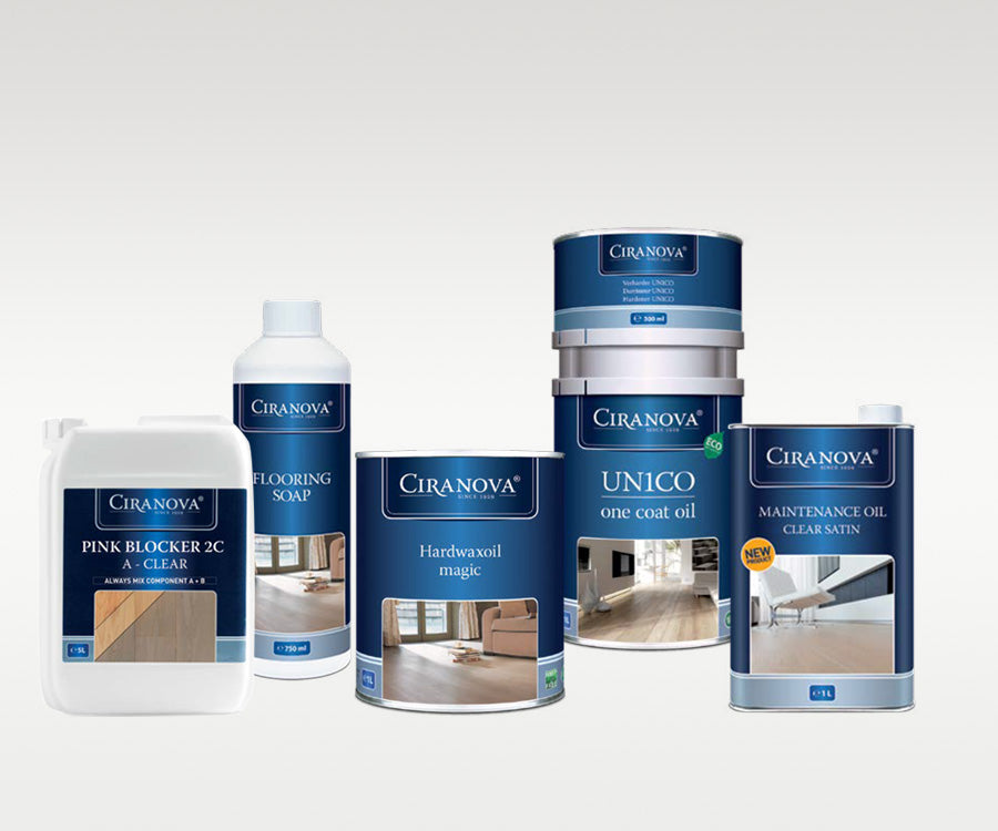 Ciranova professional wood finishing products and stains