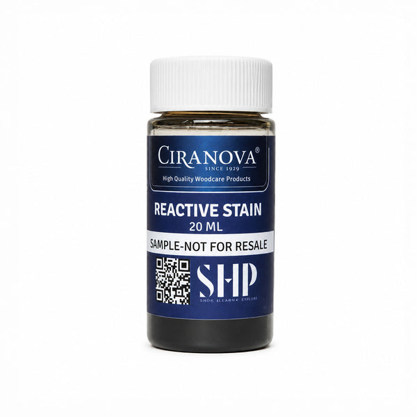 20mL Sample bottle of Ciranova Reactive Stain on white background.