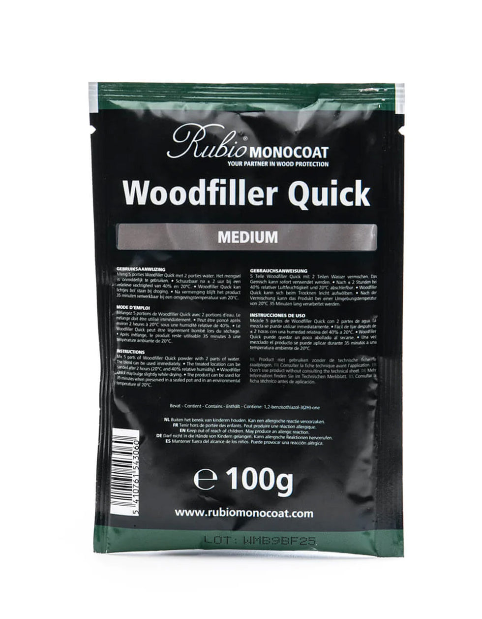 Rubio Monocoat Woodfiller Quick Special Hardwood Products